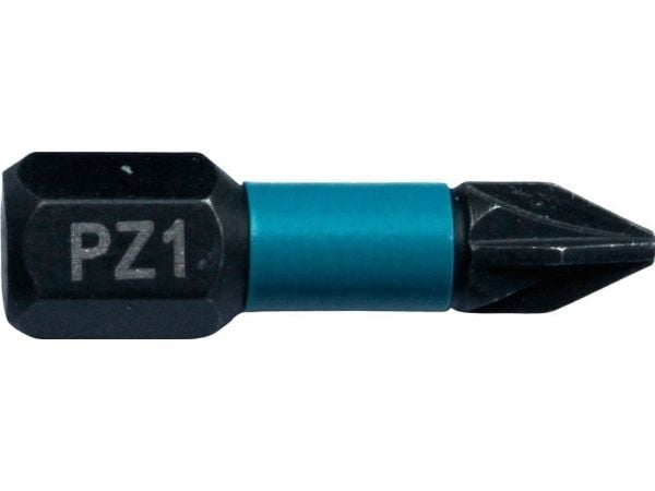 Makita B-63638, 2 kpl, Pozidriv, PZ 1, Terästä, 25 mm