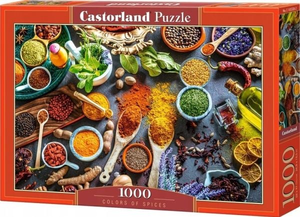 Krups puzzle Castorland Colors of Spices, 1000 bitar