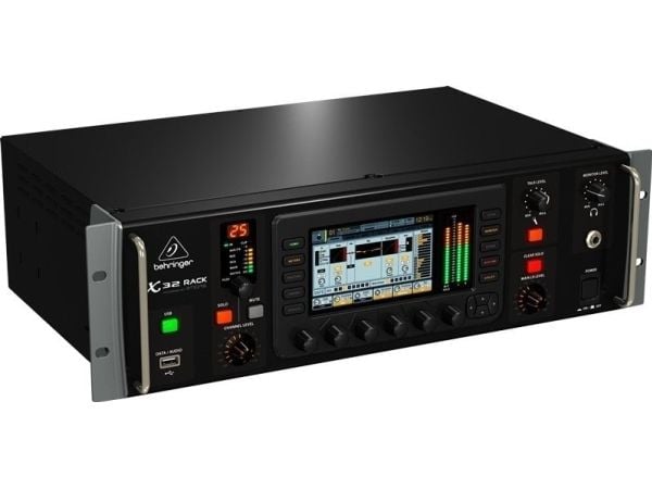 Behringer X32 Rack, 40 kanaler, Rackmontering, 120 W, Svart