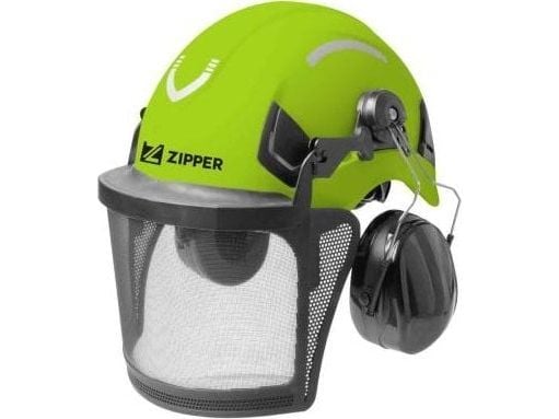 Zipper ZI-FHPROFI, Sort, Lysegrønn, Unisex, 53-64 cm, Maskindrift, Sveising, EN 1731, 790 g