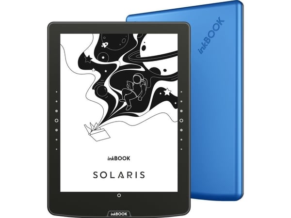 inkBOOK Solaris - eBook-leser - inkBOOK OS - 32 GB - 6" monokrom E Ink Carta EPD (1024 x 758) - berøringsskjerm - Wi-Fi, Bluetooth - blå