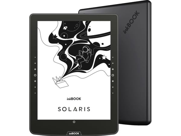 inkBOOK Solaris - eBook-leser - inkBOOK OS - 32 GB - 6" monokrom E Ink Carta EPD (1024 x 758) - berøringsskjerm - Wi-Fi, Bluetooth - svart