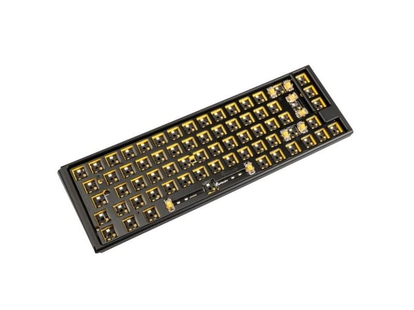 Ducky One 3 Hot-Swap Barebone SF, 65%, Kabel, USB, Mekaniska tangentbrytare, RGB LED, Svart