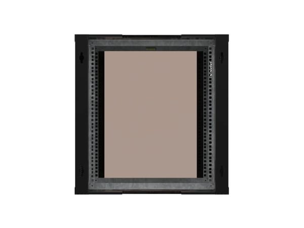 Extralink EX.39342, Veggmonterbar hylle, 12U, Sort