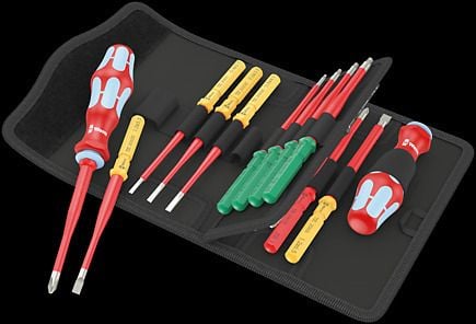 Wera 05006631001, 200 mm, 120 mm, 80 mm, 676 g, 17 stykker