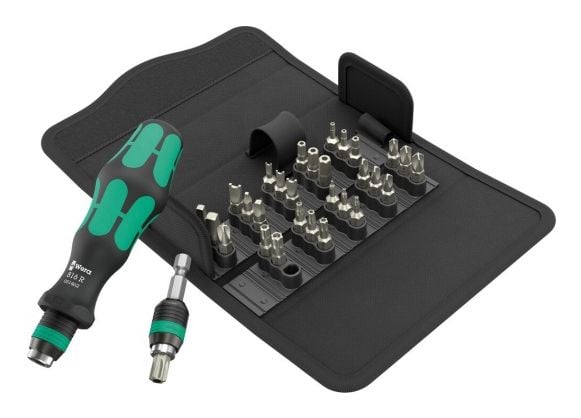 Wera 05057114001, 30 kpl, Ruuviavain, Neliö, Torx Plus, 1/4", TX10, TX15, TX20, TX25, TX30, TX40, TX8, TX9, 2,2.5,3,4,5,6 mm, 0, 1, 2, 3