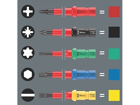 Wera 05006605001, 230 mm, 130 mm, 65 mm, 748 g, 15 stykker, Tsjekkisk Republikk