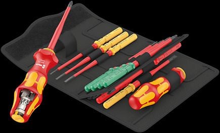 Wera Kraftform Kompakt Turbo i Imperial 1 utskiftbare bladsett (05006641001)