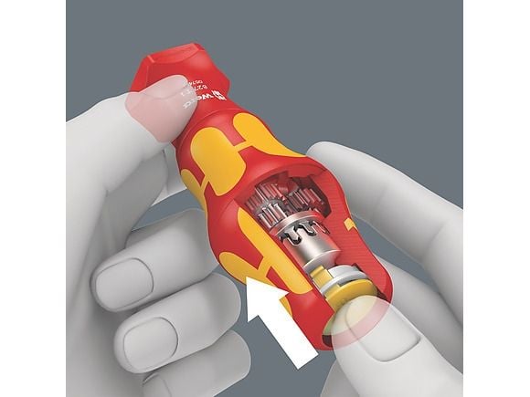 Wera Kraftform Kompakt Turbo i Imperial 1 utskiftbare bladsett (05006641001)