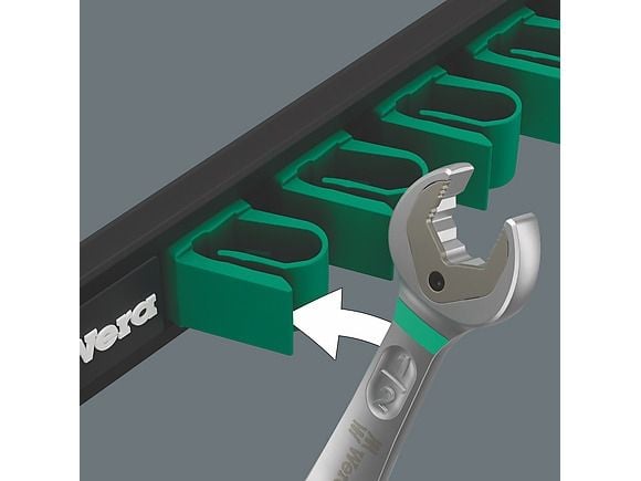 Wera 05020016001, 1/2,3/4,3/8,5/16,5/8,7/16,9/16,11/16", Sort, Rustfritt stål, Tsjekkisk Republikk, 380 mm, 160 mm, 45 mm