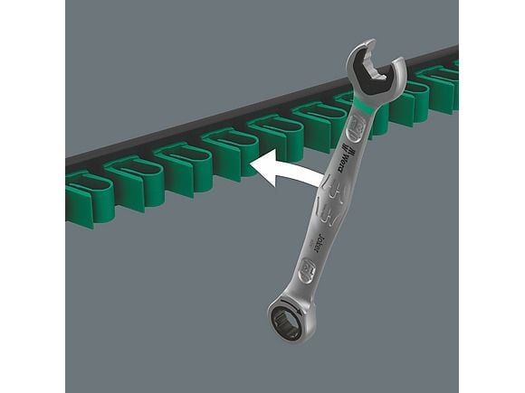 Wera 05020014001, 8,10,11,12,13,14,15,16,17,18,19 mm, Rostfritt stål, Tjeckien, 380 mm, 165 mm, 45 mm