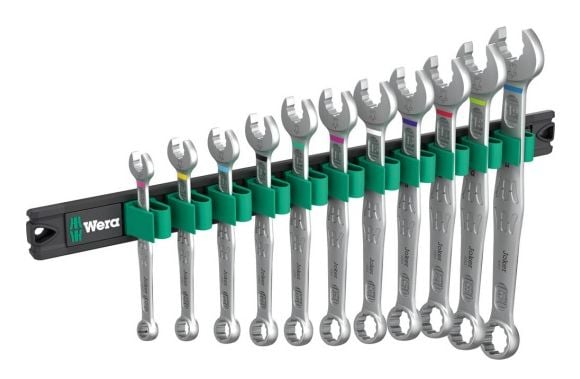 Wera 05020233001, 8,10,11,12,13,14,15,16,17,18,19 mm, Svart, Rostfritt stål, Tjeckien, 380 mm, 160 mm, 45 mm