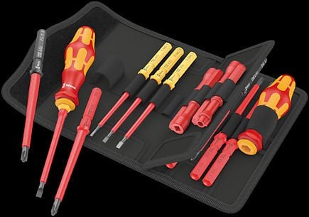 Wera 05006614001, 200 mm, 120 mm, 80 mm, 696 g, 18 stykker, Tsjekkisk Republikk
