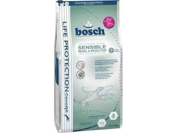 BOSCH LPC Sensible Renal Reduction lavprotein tørrfôr til hunder 11,5 kg