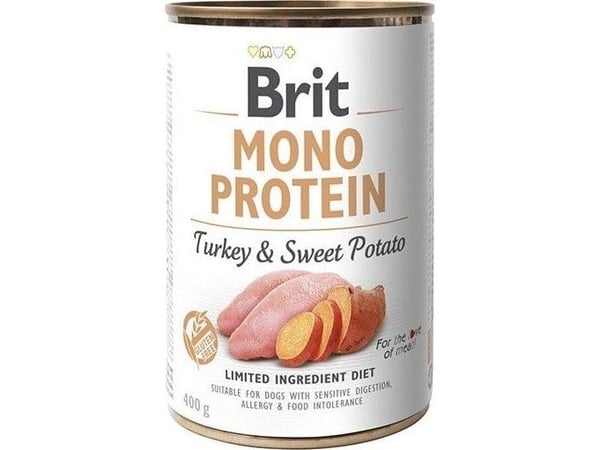 Brit BRIT MONO PROTEIN TURKEY & SWEET POTATO 400g