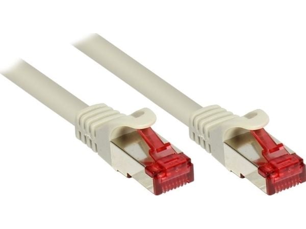 Alcasa 8060-002 - RJ-45 - RJ-45 - Mies/uros - Cat6 - S/FTP (S-STP) - Harmaa (8060-002)