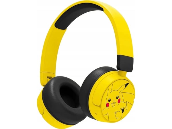 Otl Technologies OTL - Bluetooth Ausinės m/Perental Control - Pokemon Pikachu Geltona