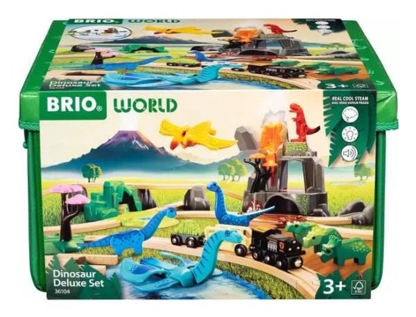 BRIO World 36104 Dinosaur Deluxe Set