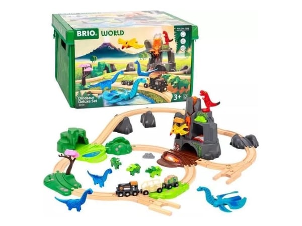 BRIO World 36104 Dinosaur Deluxe Set