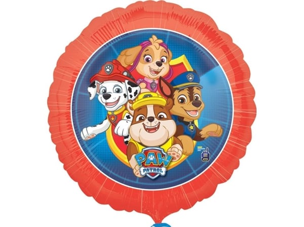 Folieballong Standard "Paw Patrol 2018" 43 cm S60, pakket 3910801