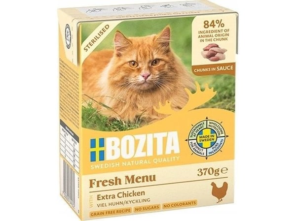 Bozita Fresh Menu Sterilised kurczak 370g