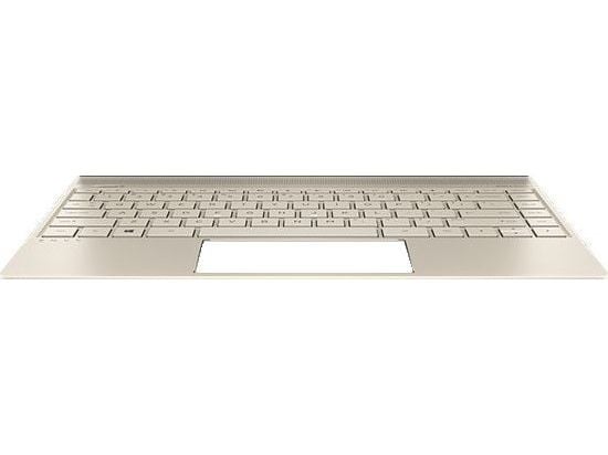 HP 928503-FL1, Kabinett + tastatur, Tsjekkisk, Slovakier, Bakgrunnsbelyst tastatur, HP, Envy 13