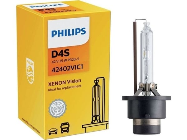 Philips Vision Xenon 42402VIC1 Xenon frontlyspære, 35 W, 42 V, Xenon, 4300 K, 1 stykker