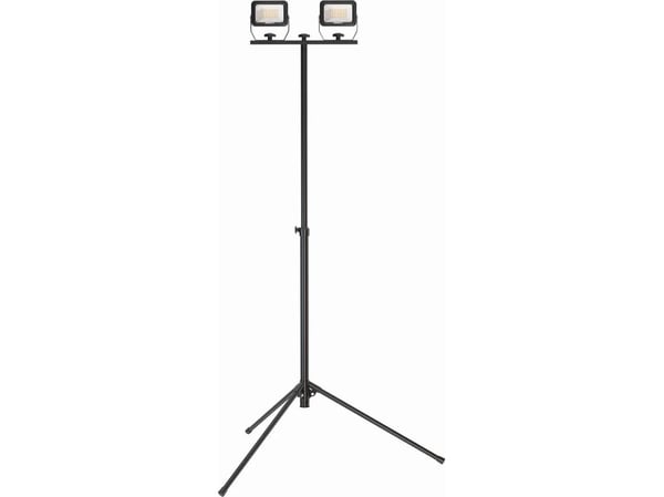Arbeidslampe 2x30W SMD LED, 2x3300 lm, stativ, IP65 Dedra L1074-32