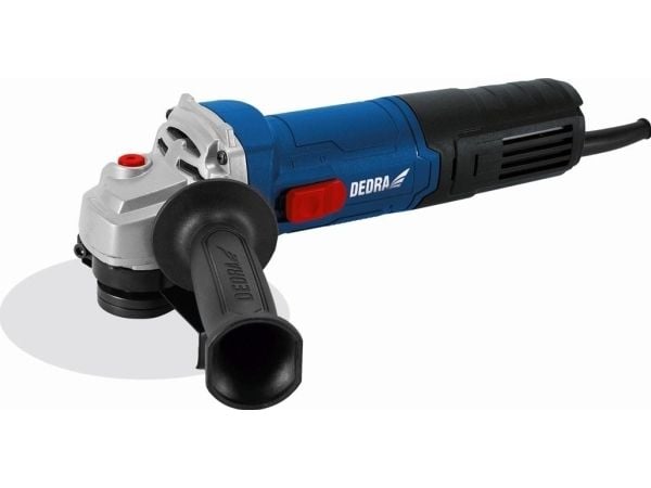 Dedra vinkelsliper 125 mm 1100 W Slim med regulerbar hastighet