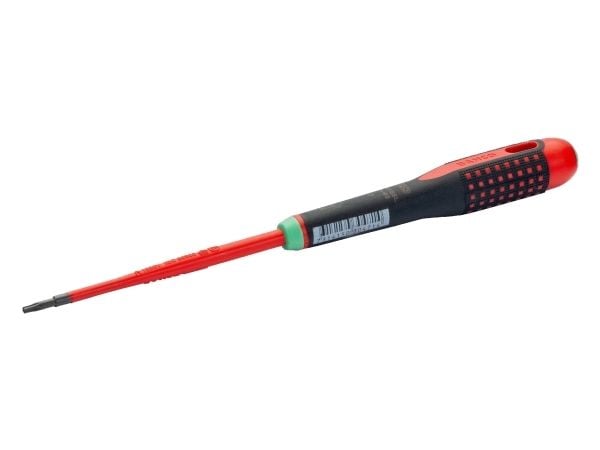 Bahco Ergo® ruuvinväännin 1000V, ohut terä, Torx® ruuveille T30X 150