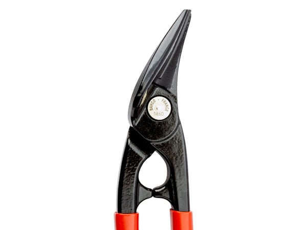 Bahco paneelisakset 280mm v sileä - 586d sb punainen