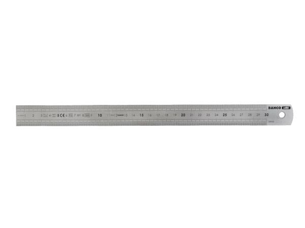 Bahco rustfri linjal 600mmx30mm