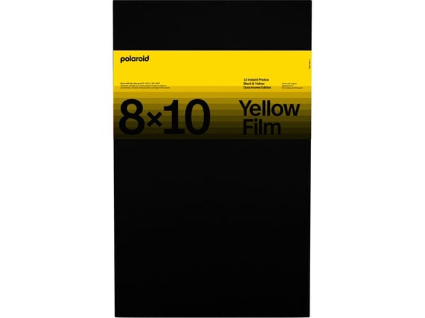 Polaroid Duochrome Film For 8x10 Black & Yellow Edition, 10 stykker, Nederland, 1,3 kg, 1,4 kg, 430 mm, 260 mm