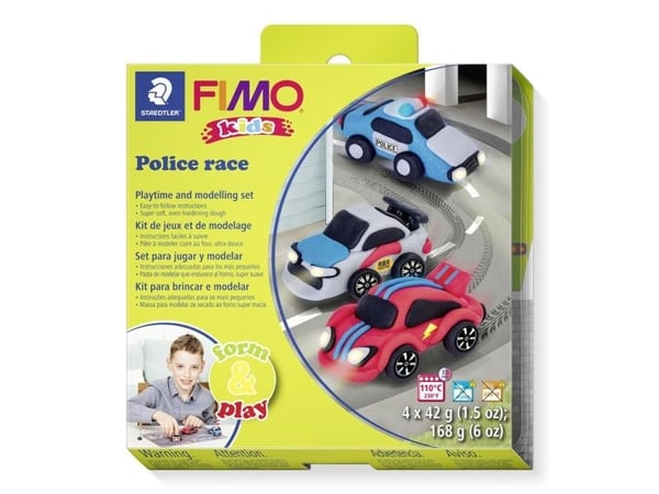 Staedtler Fimo Kids Form&amp;Play 4 x 42g Auta