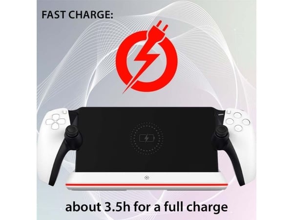 Subsonic SA5708, Ladesystem, Playstation Portal, Svart, Hvit, Multi, Sony, Playstation Portal