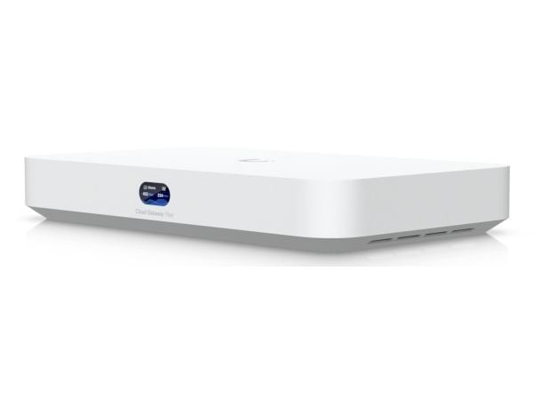 Ubiquiti UniFi Cloud Gateway Fiber - Gateway - 2.5GbE, 10GbE - molnhanterad - skrivbord
