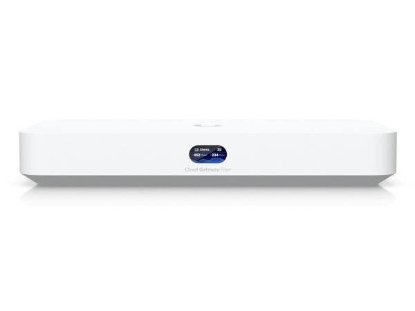 Ubiquiti UniFi Cloud Gateway Fiber - Gateway - 2.5GbE, 10GbE - molnhanterad - skrivbord