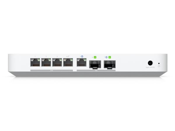 Ubiquiti UniFi Cloud Gateway Fiber - Gateway - 2.5GbE, 10GbE - molnhanterad - skrivbord