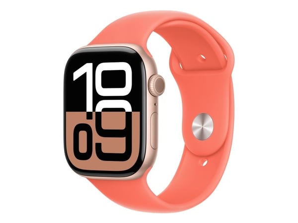 Apple - Bånd for smart armbåndsur - 46mm - S/M-størrelse - mandarin