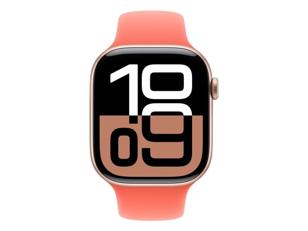 Apple - Bånd for smart armbåndsur - 46mm - S/M-størrelse - mandarin