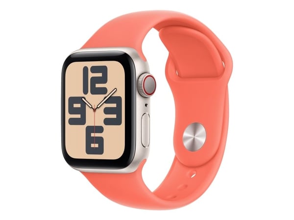 Apple - Bånd for smart armbåndsur - 40mm - M/L-størrelse - mandarin