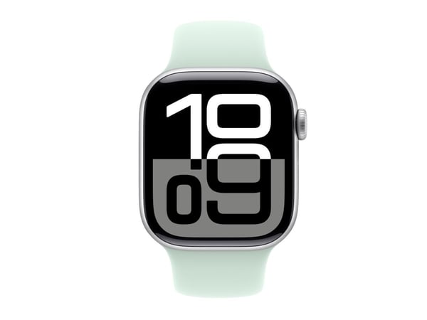 Apple - Bånd for smart armbåndsur - 42mm - M/L-størrelse - akvamarin