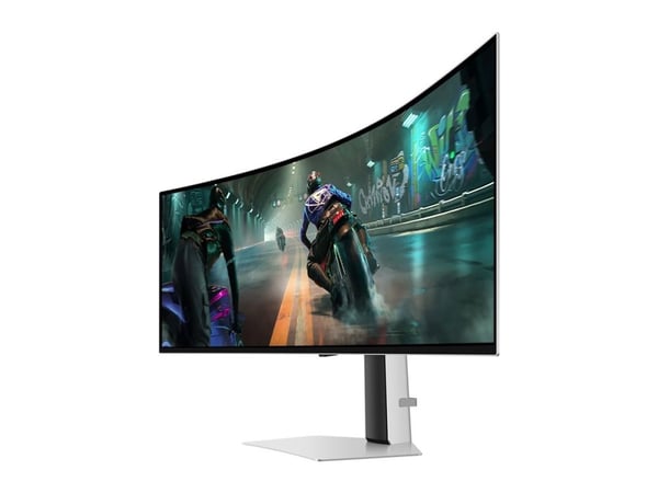 Samsung Odyssey OLED G9 S49DG912SU - G91SD Series - OLED-skjerm - gaming - kurvet - 49" - 5120 x 1440 Dual Quad HD @ 144 Hz - 250 cd/m² - 1000000:1...