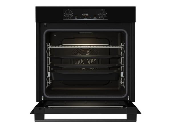 Gorenje Essential BPS6737E07B - Ovn - med dampfunksjon - innebygd - fordypning - bredde: 56 cm - dybde: 55 cm - høyde: 59 cm - med selvrens - Klass...