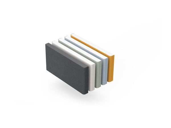 Heckler AV Credenza 4U - Oppbevaringsskuff - for videokonferansesystem - låsbar - maharam polyesterstoff, aluminium - svart/grå - veggmonterbar