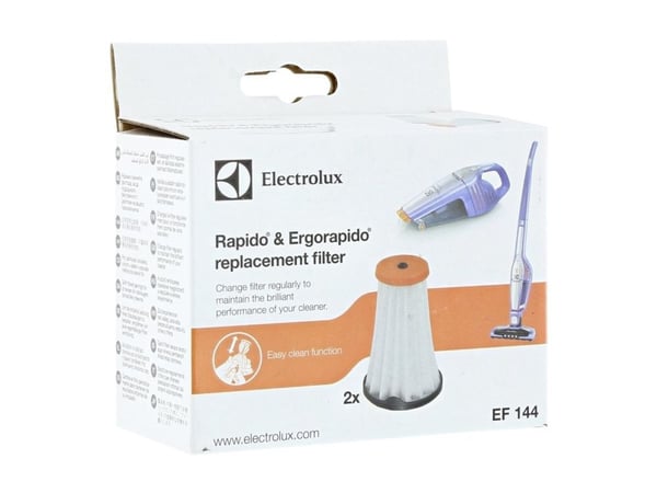 Electrolux EF144, Rikkaimuri, Suodatin, Musta, Punainen, Valkoinen, 2 kpl