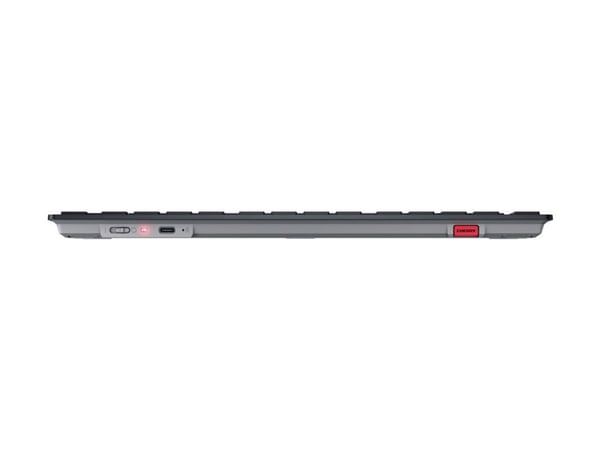 CHERRY KW 9200 MINI, 75%, USB + RF Wireless + Bluetooth, Näppäimen saksikytkin, QWERTY, Musta