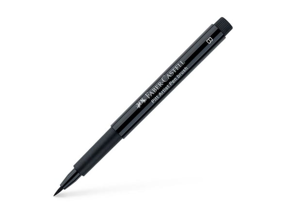 Faber-Castell PITT Artist Pen - Brush pen, fineliner and marker set - permanent - svart - tusj