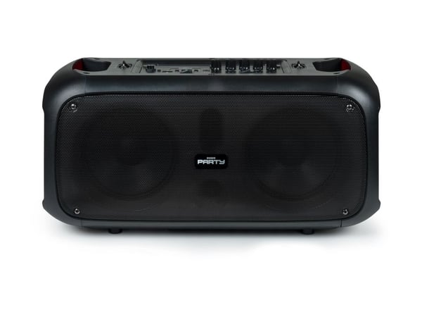 BigBen Big Ben kaiutin Bluetooth mikrofoni Party Cube LED taustavalo 200W