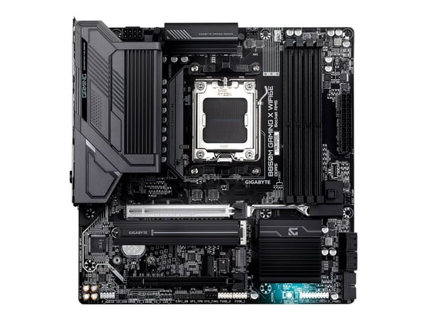 Gigabyte B850M GAMING X WIFI6E - Hovedkort - micro ATX - Socket AM5 - AMD B850 Chipset - USB-C 3.2 Gen2, USB 3.2 Gen 2, USB 3.2 Gen 1 - Wi-Fi 6, 2....